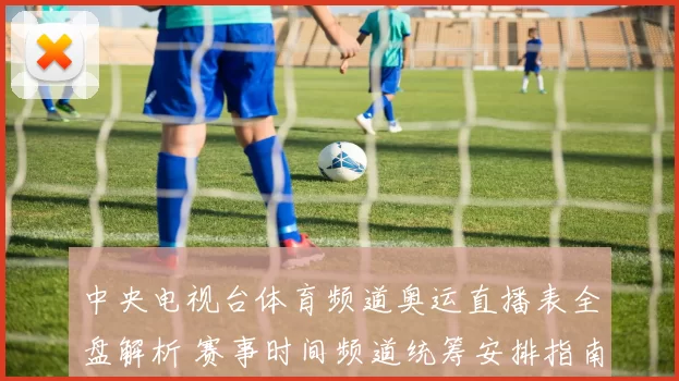 中央电视台体育频道奥运直播表全盘解析 赛事时间频道统筹安排指南